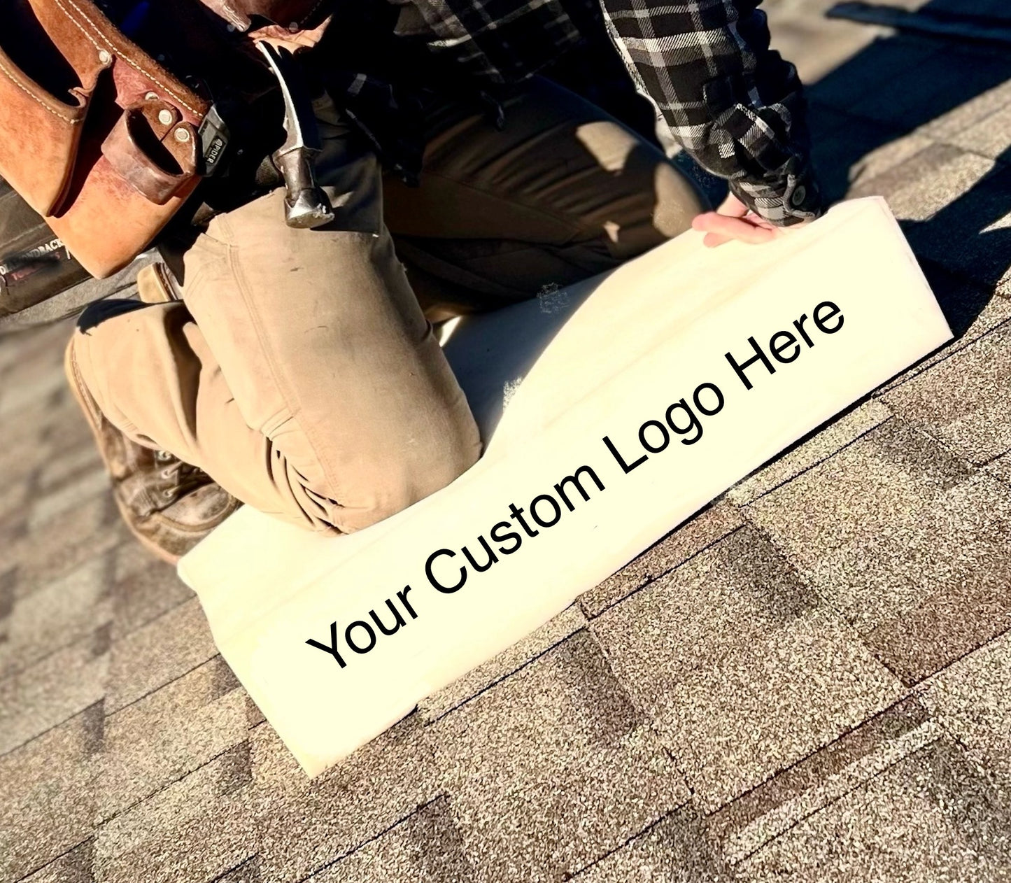 Premium Custom Logo Roofing Mat "COMPANY LOGO HERE" (10 Mat Minimum Order) FREE SHIPPING!